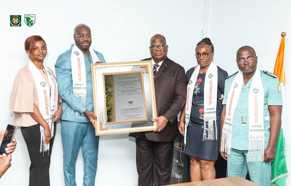 AUDIENCE DU FONDS DE PRÉVOYANCE DES EAUX FORÊTS AUPRÈS DU MINISTRE LAURENT TCHAGBA